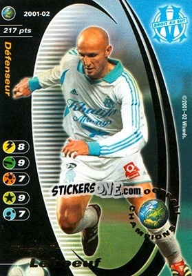 Sticker Frank Leboeuf - Football Champions France 2001-2002 n. PC3 - Wizards of The Coast