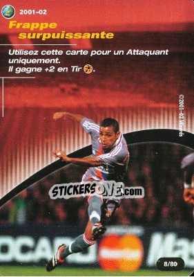 Figurina Frappe surpuissante - Football Champions France 2001-2002 - Wizards of The Coast