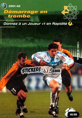 Sticker Nicolas Sachy - Football Champions France 2001-2002 - Wizards of The Coast