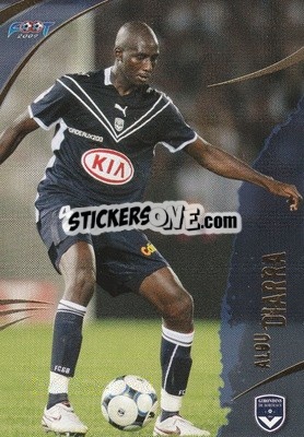 Sticker Alou Diarra - FOOT 2008-2009 Trading Cards n. 9 - Panini