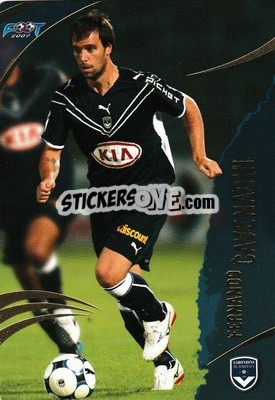 Sticker Fernando Cavenaghi - FOOT 2008-2009 Trading Cards n. 12 - Panini