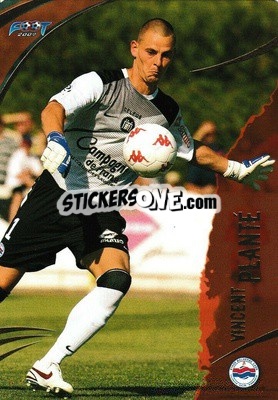 Cromo Vincent Planté - FOOT 2008-2009 Trading Cards - Panini