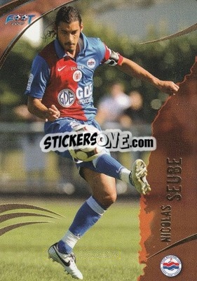 Sticker Nicolas Seube - FOOT 2008-2009 Trading Cards n. 14 - Panini