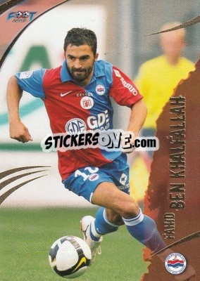 Sticker Fahid Ben Khalfallah - FOOT 2008-2009 Trading Cards n. 15 - Panini