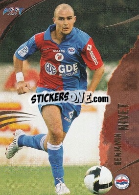 Sticker Benjamin Nivet - FOOT 2008-2009 Trading Cards n. 17 - Panini