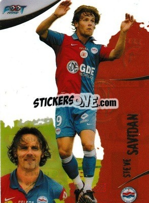 Sticker Steve Savidan - FOOT 2008-2009 Trading Cards n. 18 - Panini