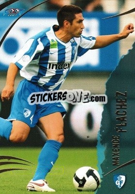 Sticker Maxence Flachez - FOOT 2008-2009 Trading Cards n. 20 - Panini