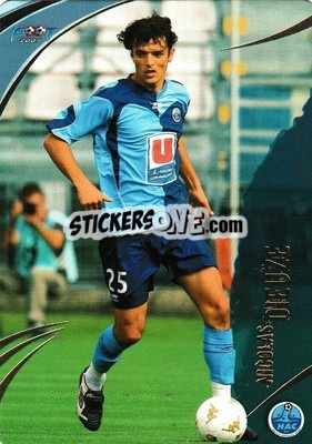 Sticker Nicolas Dieuze - FOOT 2008-2009 Trading Cards n. 27 - Panini