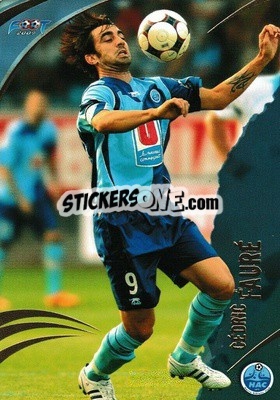 Figurina Cédric Fauré - FOOT 2008-2009 Trading Cards - Panini