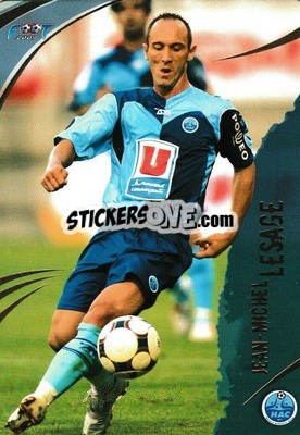 Sticker Jean-Michel Lesage - FOOT 2008-2009 Trading Cards n. 30 - Panini