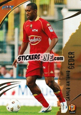 Sticker Camilo Antonio Geder - FOOT 2008-2009 Trading Cards n. 32 - Panini