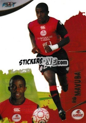 Sticker Rio Mavuba - FOOT 2008-2009 Trading Cards - Panini