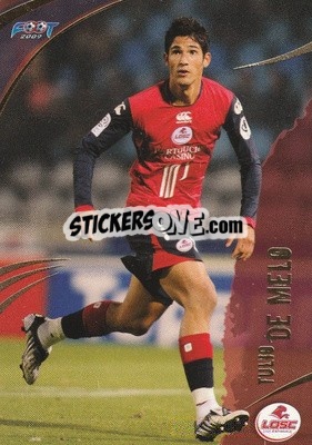 Sticker Tulio De Melo - FOOT 2008-2009 Trading Cards - Panini