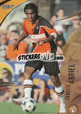Sticker Fabrice Abriel - FOOT 2008-2009 Trading Cards - Panini