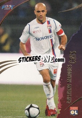 Sticker Cristiano Marques Cris - FOOT 2008-2009 Trading Cards n. 50 - Panini