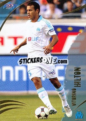 Sticker Vitorino Hilton - FOOT 2008-2009 Trading Cards - Panini