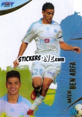 Sticker Hatem Ben Arfa - FOOT 2008-2009 Trading Cards - Panini