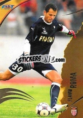 Sticker Flavio Roma - FOOT 2008-2009 Trading Cards n. 61 - Panini