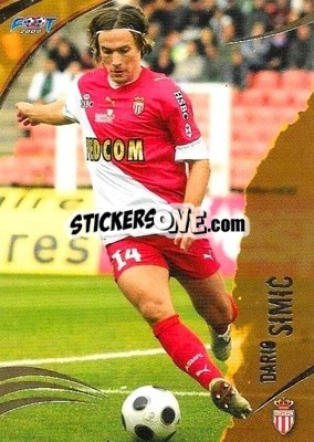 Sticker Dario Simic - FOOT 2008-2009 Trading Cards - Panini