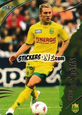 Sticker David De Freitas - FOOT 2008-2009 Trading Cards - Panini