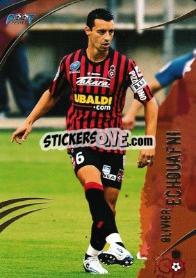 Sticker Olivier Echouafni - FOOT 2008-2009 Trading Cards n. 81 - Panini