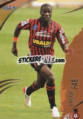 Sticker Emerse Faé - FOOT 2008-2009 Trading Cards - Panini