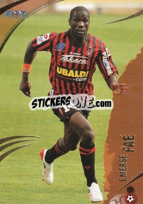 Sticker Emerse Faé - FOOT 2008-2009 Trading Cards n. 82 - Panini