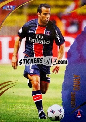 Sticker Ludovic Giuly - FOOT 2008-2009 Trading Cards n. 89 - Panini