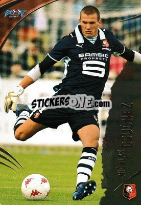 Sticker Nicolas Douchez - FOOT 2008-2009 Trading Cards - Panini