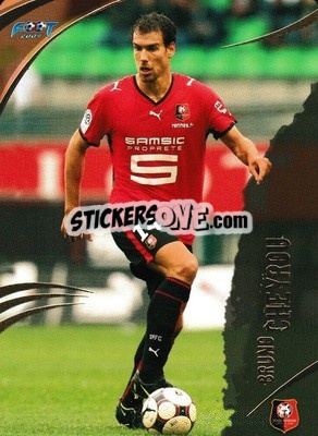 Sticker Bruno Cheyrou - FOOT 2008-2009 Trading Cards - Panini