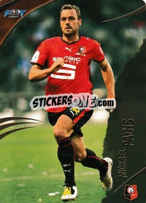Sticker Mickaël Pagis - FOOT 2008-2009 Trading Cards n. 95 - Panini
