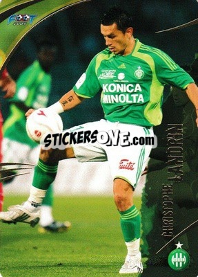 Sticker Christophe Landrin - FOOT 2008-2009 Trading Cards n. 99 - Panini
