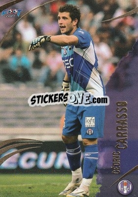 Sticker Cédric Carrasso - FOOT 2008-2009 Trading Cards n. 109 - Panini