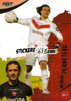 Sticker Nicolas Penneteau - FOOT 2008-2009 Trading Cards - Panini