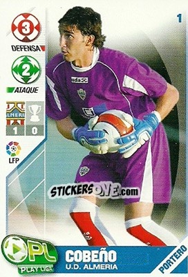 Figurina Cobeño - Play Liga 2007-2008 - Panini