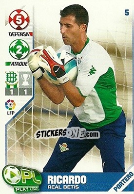Sticker Ricardo - Play Liga 2007-2008 n. 5 - Panini