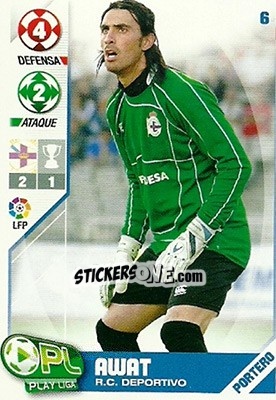 Sticker Awat - Play Liga 2007-2008 n. 6 - Panini