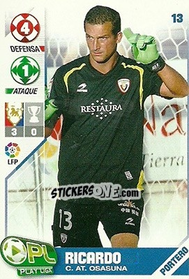 Sticker Ricardo - Play Liga 2007-2008 n. 13 - Panini
