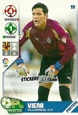 Figurina Viera - Play Liga 2007-2008 - Panini