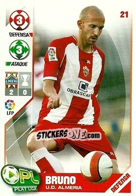 Sticker Bruno Saltor - Play Liga 2007-2008 - Panini