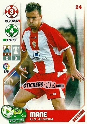 Sticker Mané - Play Liga 2007-2008 n. 24 - Panini