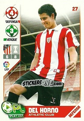 Sticker Del Horno - Play Liga 2007-2008 n. 27 - Panini