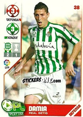 Sticker Damiá - Play Liga 2007-2008 - Panini