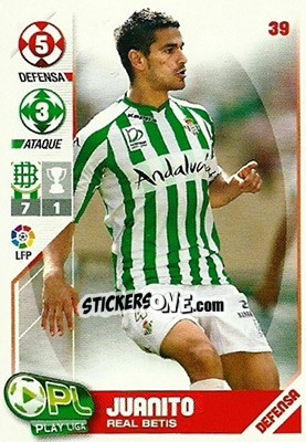 Sticker Juanito - Play Liga 2007-2008 - Panini
