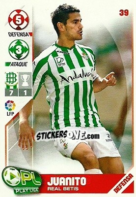 Cromo Juanito - Play Liga 2007-2008 - Panini