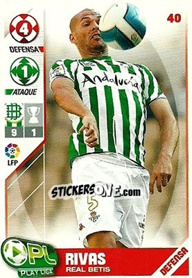 Sticker Rivas - Play Liga 2007-2008 n. 40 - Panini