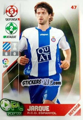 Sticker Jarque - Play Liga 2007-2008 - Panini