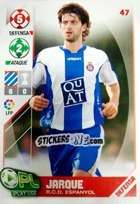 Sticker Jarque - Play Liga 2007-2008 n. 47 - Panini