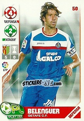 Sticker Belenguer - Play Liga 2007-2008 n. 50 - Panini