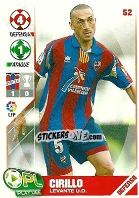 Cromo Cirillo - Play Liga 2007-2008 - Panini